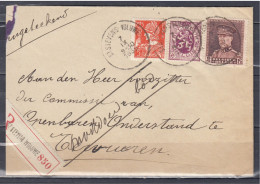 Aangetekende Brief Van St Stevens Woluwe Naar Tervueren - 1932 Ceres Und Mercure
