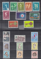 LUXEMBURG  Jahrgang 1968, Postfrisch **, 765-784 Komplett, Europa, Olympische Sommerspiele, Messe, Rotes Kreuz, Caritas - Ganze Jahrgänge