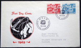 Norway 1969 NORDEN  Minr.579-80    FDC ( Lot 1919) - FDC