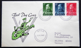 Norway 1969 3-11-69 MiNr.428y-30y FDC (lot 1801) - FDC