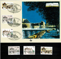 1994 2579** Plus Suise & France Stamps ** Plus 2579HK Georges Simenon  émission Commune France Et Suisse - Erinnerungskarten – Gemeinschaftsausgaben [HK]