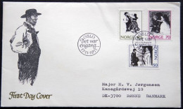 Norway 1971  Norwegean Fairytales  MiNr.630-32  FDC (lot 1796 ) - FDC