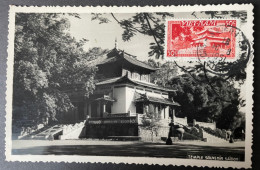 Carte Maximum Viet-Nam 1951 N° 4  Du 16/08/1951 Temple Du Souvenir Saigon - Vietnam