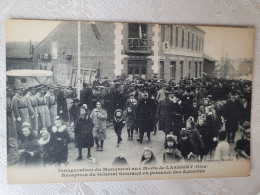 Lassigny Inauguration Du Monument Aux Morts General Gouraud - Lassigny