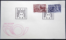 Norway 1980 NORDEN  MiNr.821-22   (lot 2158 ) - FDC