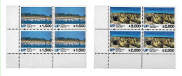 #75338 ARGENTINA 2023 NEW HIGHER DEFINITIVES NATIONAL PARCS FAUNA UP 1500/.2000 Ps BLOC X4 MNH - Unused Stamps