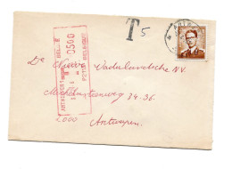 Antwerpen 2.4.1974 2Fr50 Marchand + T + Rode Mechanische T Stempel 05 Oo ( Fr) - Briefe U. Dokumente