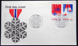 Norway 1982   Nordic Ski World Championships. MiNr.853-54  (lot 1952 ) - FDC