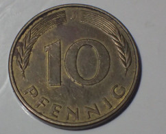 Germany - 10 Pfennig – Allemagne – 1982 J - Km 108 - 10 Pfennig