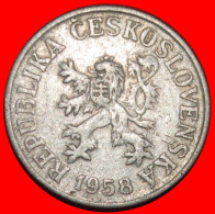 * KREMNICA (1953-1958): CZECHOSLOVAKIA  10 HELLER 1958 DIES II+B RARE! · LOW START ·  NO RESERVE! - Checoslovaquia