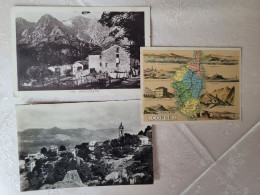 Lot De 3 Cartes De Corse - Other & Unclassified