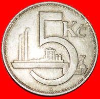 * SMOKE TO THE RIGHT (1925-1927): CZECHOSLOVAKIA  5 CROWNS 1925! · LOW START ·  NO RESERVE! - Tchécoslovaquie