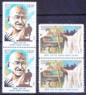 INDIA 2019 Mahatma Gandhi Ahimsa Parmo Dharma Dove Peace 2v Set MNH P.O Fresh & Fine - Mahatma Gandhi