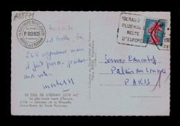 #88771 FRANCE ISERAN "La Plus Haute Route DEurope Alt.2770m /postcard Int. De La Chapelle Notre-Dame De Toute Prudence - Andere (Aarde)