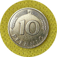 Monnaie Allemagne - 1982 J - 10 Pfennig - 10 Pfennig