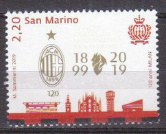 Y8122 - SAN MARINO Unificato N°2644 ** FOOTBALL - Unused Stamps