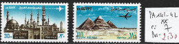 EGYPTE PA 141-42 ** Côte 7 € - Poste Aérienne
