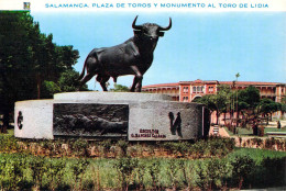 Salamanque (Salamanca) - Les Arènes Et Monument Au Taureau Brave - Salamanca