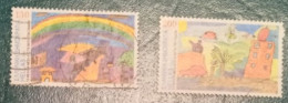 2000 Michel-Nr. 2040+2042 Gestempelt - Used Stamps