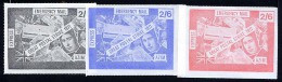 GRANDE-BRETAGNE 1971, GREVE, STRIKE, AZIM, 3 Valeurs, Neufs / Mint. R682 - Cinderellas