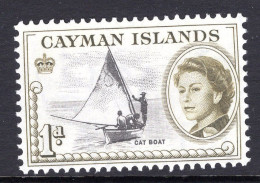 Cayman Islands 1962-64 Pictorials - 1d Cat Boat MNH (SG 166) - Cayman Islands