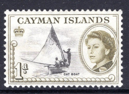Cayman Islands 1962-64 Pictorials - 1d Cat Boat HM (SG 166) - Cayman Islands