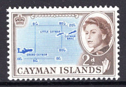 Cayman Islands 1962-64 Pictorials - 2d Map Of Cayman Islands MNH (SG 168) - Cayman Islands