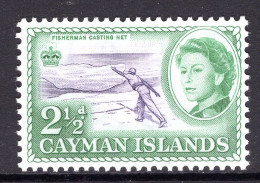 Cayman Islands 1962-64 Pictorials - 2½d Fisherman Casting Net MNH (SG 169) - Cayman Islands