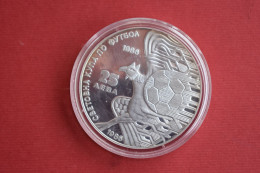 Coins Bulgaria  KM# 156   25 Leva World Football Championship 1986 - Bulgarije