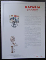 2528 'Jeugdfilatelie: Natasja' - Luxe Kunstblad - Gedenkdokumente