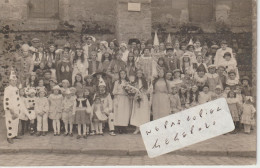 BOISSY SOUS SAINT YON  -  Souvenir De La Mi-Carême En 1927 ( Carte Photo ) - Autres & Non Classés