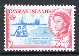 Cayman Islands 1962-64 Pictorials - 3d West Bay Beach MNH (SG 170) - Cayman Islands