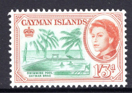 Cayman Islands 1962-64 Pictorials - 1/3 Swimming Pool At Cayman Brac MNH (SG 175) - Cayman Islands
