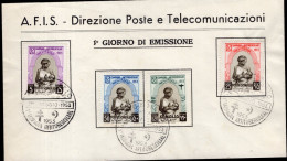 Somalia A.F.I.S. (1953) - Camagna Antitubercolare FDC - Somalia (AFIS)