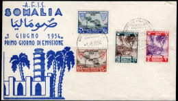 Somalia A.F.I.S. (1954) - Convenzione Per I Lebbrosari Con L'Ordine Di Malta FDC - Somalia (AFIS)