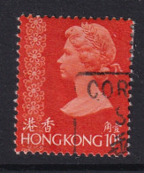 Hong Kong: 1973/74   QE II     SG283a      10c   [Wmk Sideways][Coil]    Used - Gebruikt
