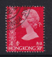 Hong Kong: 1973/74   QE II     SG289      50c       Used - Oblitérés