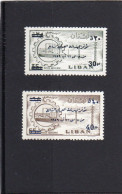 Liban: Année 1959,  Lot De 2valeurs PA 170**,171** - Liban