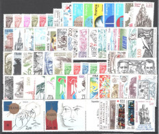 Francia 1981 Annata Completa / Complete Year Set **/MNH VF - 1980-1989