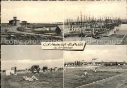 41613496 Carolinensiel-Harlesiel Ostfriesland Uferstrasse Hafen Fischkutter Stra - Wittmund