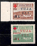 1948 "HOUSES" Set With Petric Photo Certificate, The Letter "r" In The Porto (postage Due) Certified MNH - Other & Unclassified