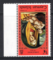 Cayman Islands 1969 Christmas - ¼c Orange-red - Wmk. Inverted - MNH (SG 253w) - Cayman Islands