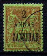 Zanzibar - 1899 -  Tb De France Surch  -  N° 23 -  Oblitéré - Used - Used Stamps