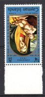 Cayman Islands 1969 Christmas - ¼c New Blue - Wmk. Inverted - MNH (SG 256w) - Cayman Islands