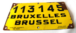 C299 Ancienne Plaque - 113145 - Bruxelles Brussel - Macchina