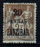 Zanzibar - 1899 -  Tb De France Surch  -  N° 30 -  Oblitéré - Used - Used Stamps