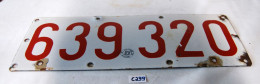 C299 Ancienne Plaque - 639320 - Voiture - Old Car - Macchina