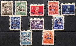1949 The Complete Set "partisans"  Missing In Many Collections. Sassone 7/16, € 230.- - Other & Unclassified