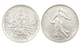 FRANCIA 5 FRANCS 1961 IN ARGENTO KM# 926 - 5 Francs