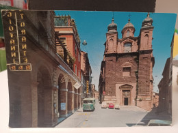 Cartolina Macerata ,chiesa Di S.Filippo, Autobus,corriera - Macerata